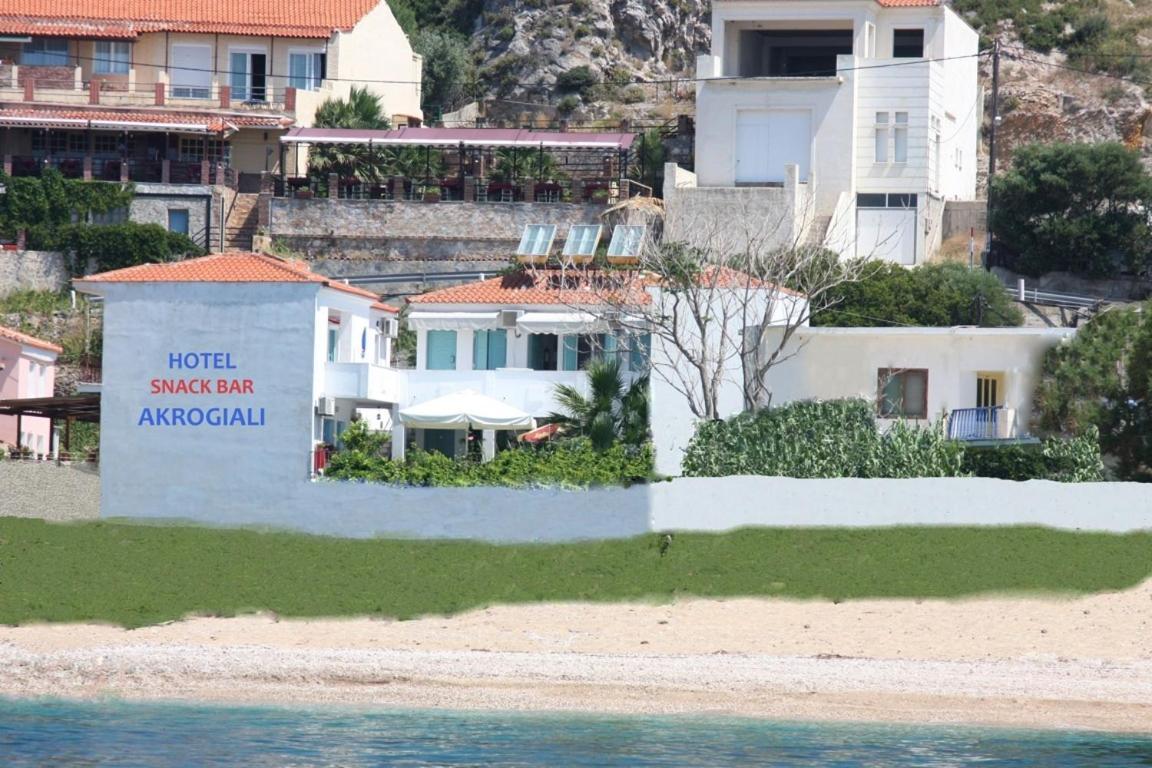 Akrogiali Hotel Plomari Екстер'єр фото